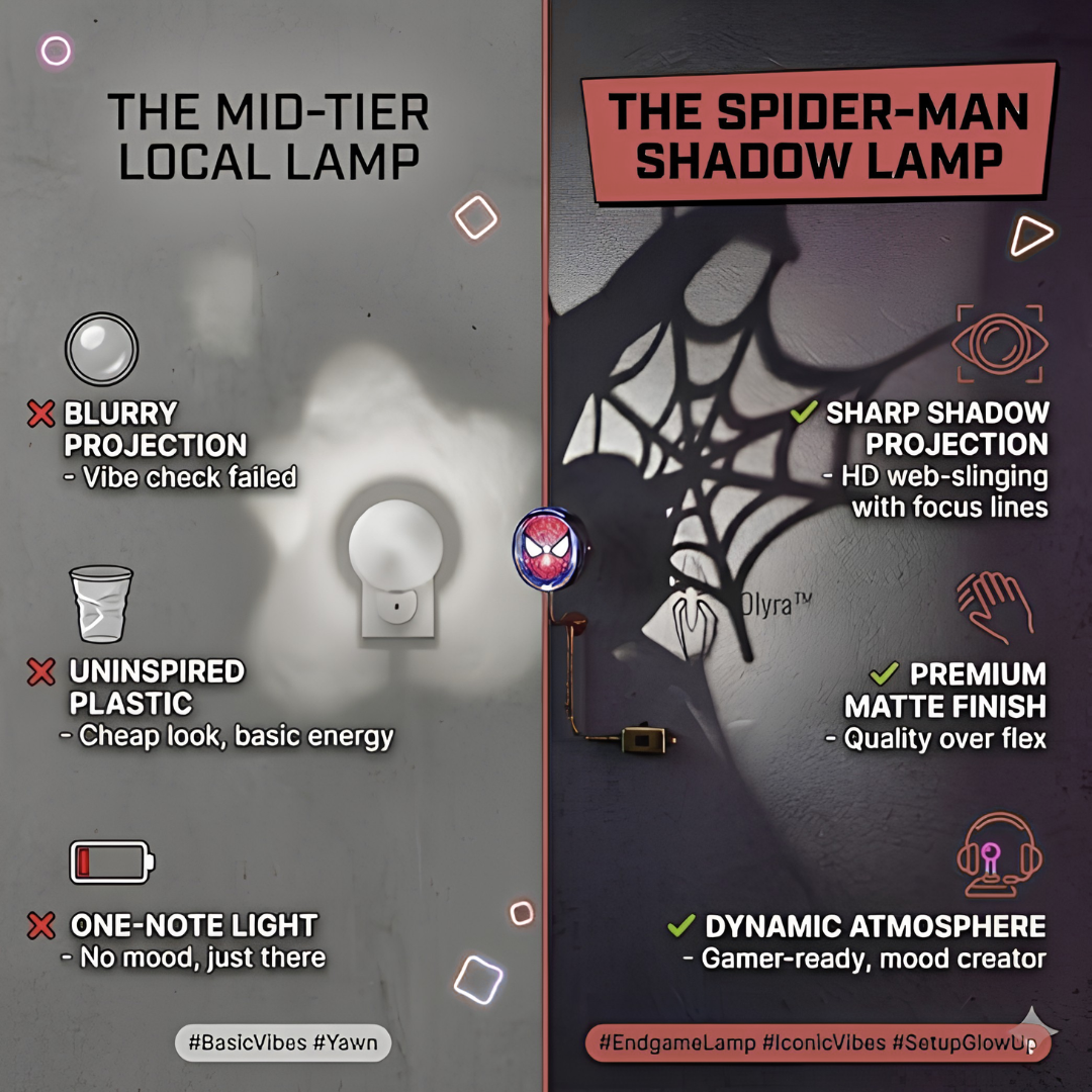 Spiderman Wall Lamp