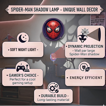 Spiderman Wall Lamp