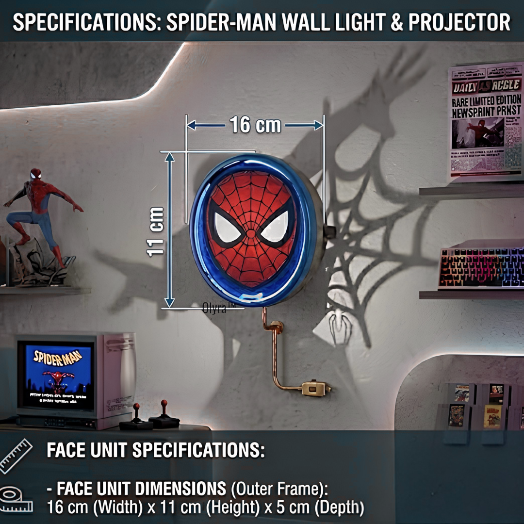 Spiderman Wall Lamp